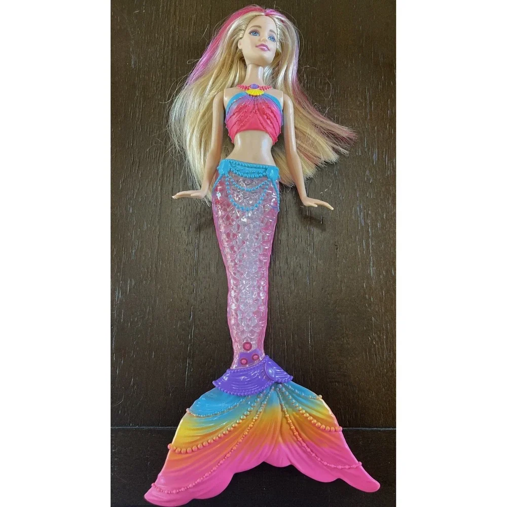 Lot Of 3 Mermaid Dolls Barbie & Disney Ariel